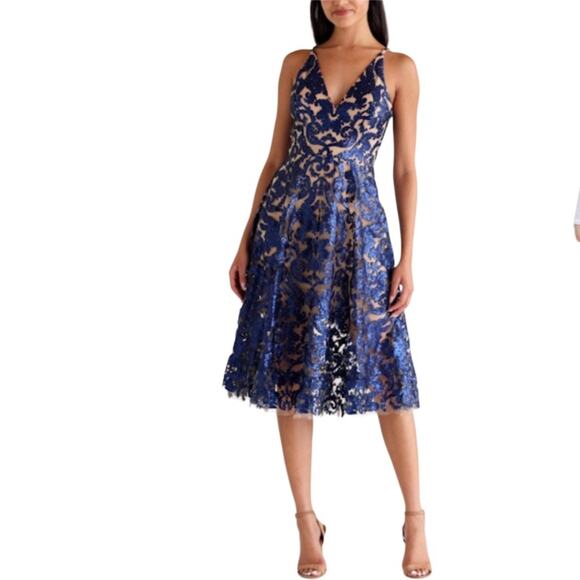 Dress the Population Blair Embellished Fit & Flare
Cocktail Dress Size XS NWT - Picture 5 of 9